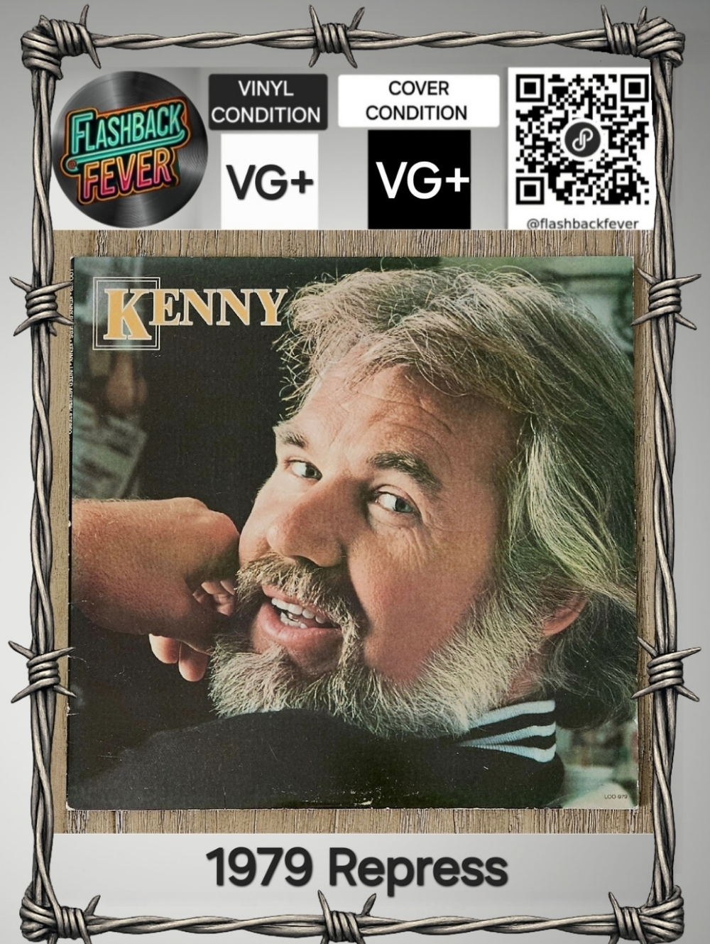 KENNY ROGERS•Kenny•US 1979 (LL00-979) LUA Pressing